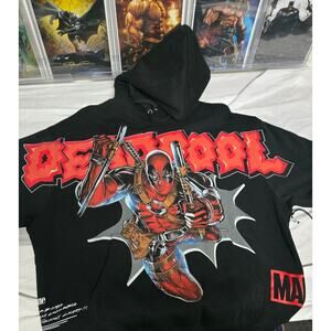 Civil Regime x Marvel “Deadpool Forever” special edition hoodie Large